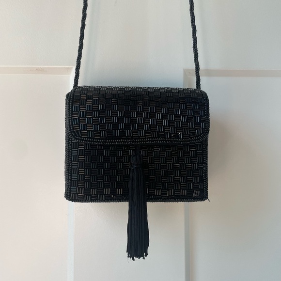 Vintage Inge Christopher Beaded Box Purse - Picture 12 of 12